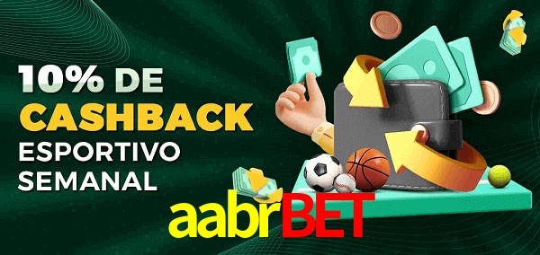 10% de bônus de cashback na aabrbet